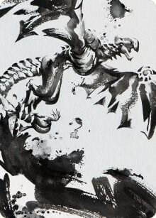 Quicksilver Fisher Art Card, Art Series: Phyrexia: All Will Be One 68