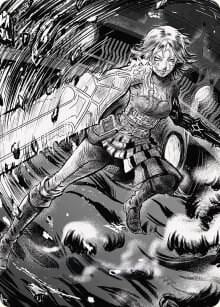 Nahiri, the Unforgiving Art Card (80/81), Art Series: Phyrexia: All Will Be One 80