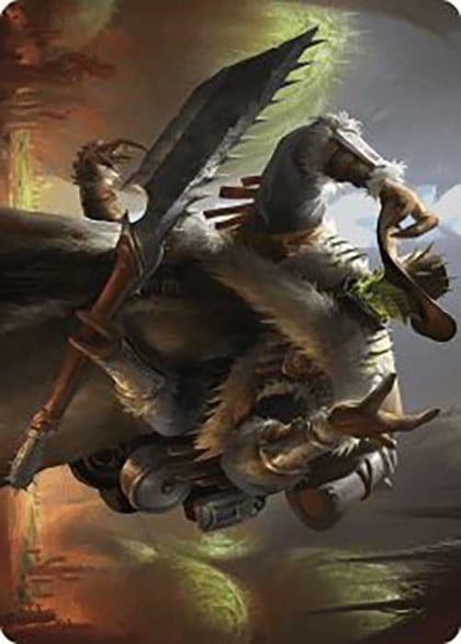Hardbristle Bandit Art Card, Art Series: Outlaws of Thunder Junction 13