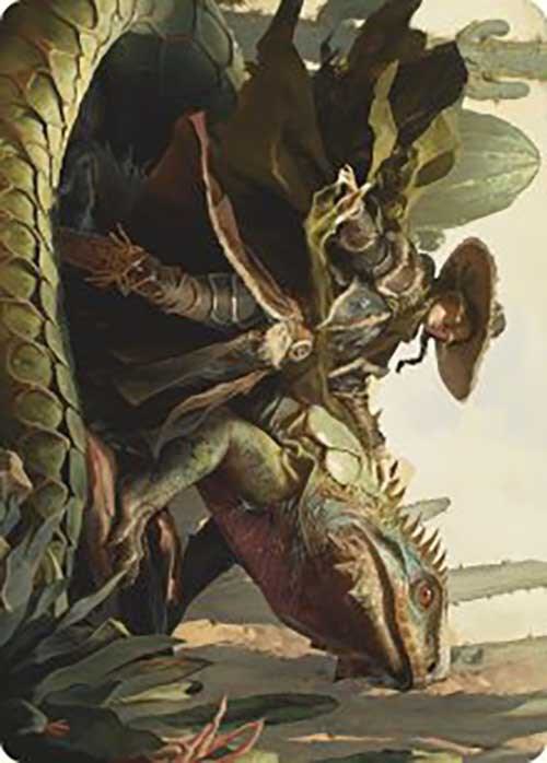Outcaster Trailblazer Art Card, Art Series: Outlaws of Thunder Junction 14