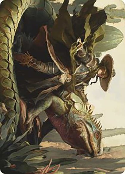 Outcaster Trailblazer Art Card, Art Series: Outlaws of Thunder Junction 14