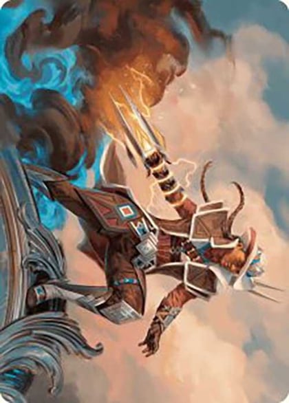 Annie Flash, the Veteran Art Card, Art Series: Outlaws of Thunder Junction 17