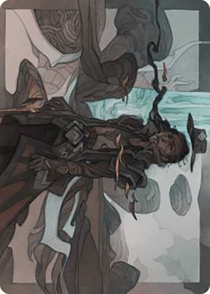 Annie Joins Up Art Card, Art Series: Outlaws of Thunder Junction 18