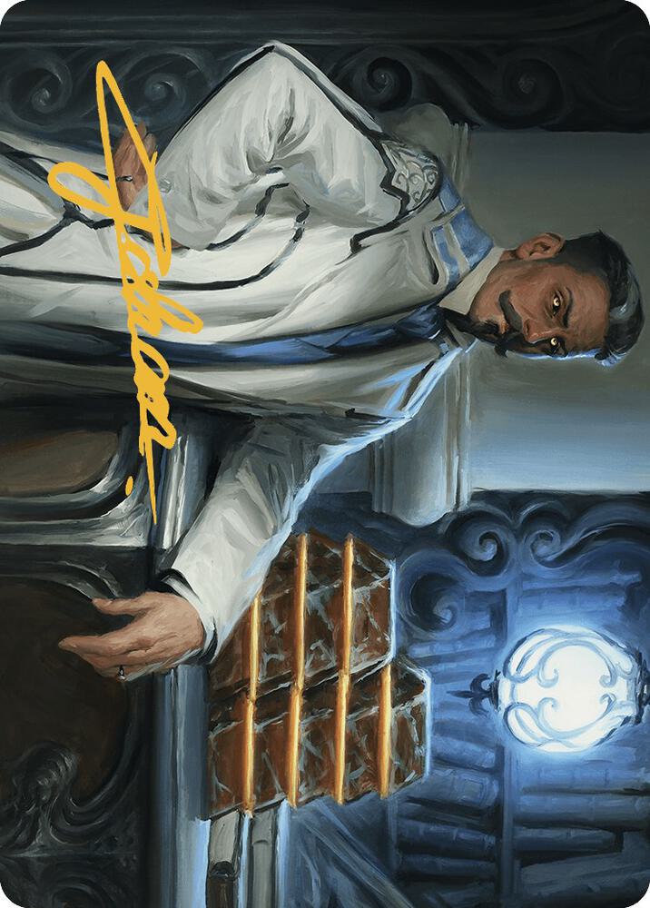 Baron Bertram Graywater Art Card (Gold-Stamped Signature), Art Series: Outlaws of Thunder Junction 19