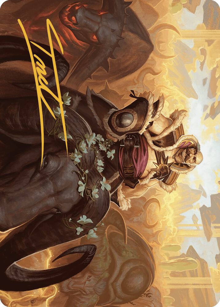 Bruse Tarl, Roving Rancher Art Card (Gold-Stamped Signature), Art Series: Outlaws of Thunder Junction 20