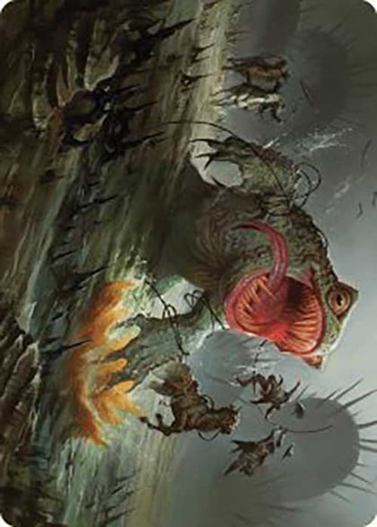 The Gitrog, Ravenous Ride Art Card, Art Series: Outlaws of Thunder Junction 22