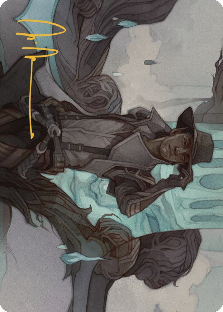 Kellan Joins Up Art Card (Gold-Stamped Signature), Art Series: Outlaws of Thunder Junction 23