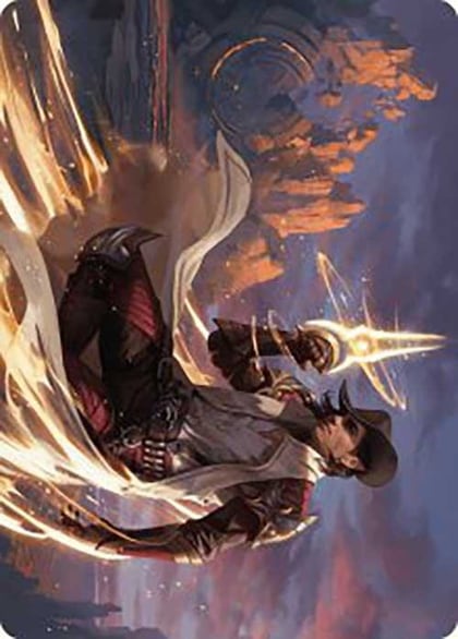 Kellan, the Kid Art Card, Art Series: Outlaws of Thunder Junction 24