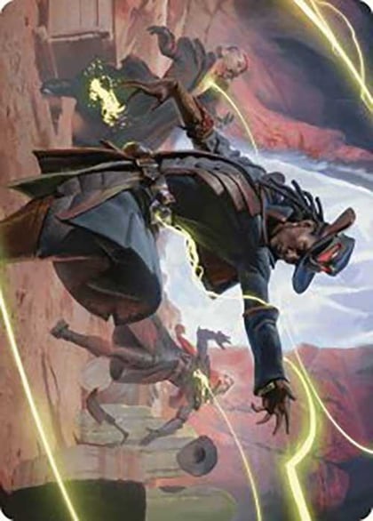 Lilah, Undefeated Slickshot Art Card, Art Series: Outlaws of Thunder Junction 26