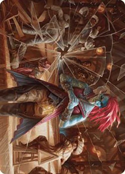 Obeka, Splitter of Seconds Art Card, Art Series: Outlaws of Thunder Junction 28