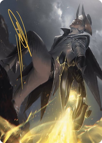 Ruthless Lawbringer Art Card (Gold-Stamped Signature), Art Series: Outlaws of Thunder Junction 32