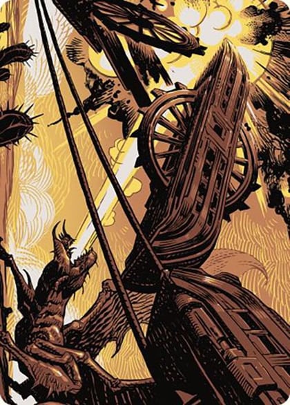 Cruel Ultimatum Art Card, Art Series: Outlaws of Thunder Junction 43