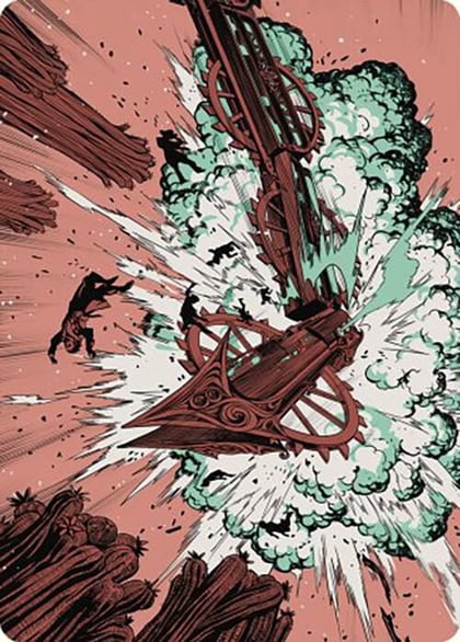 Decimate Art Card, Art Series: Outlaws of Thunder Junction 44