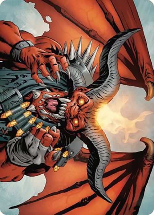 Rakdos, the Muscle Art Card, Art Series: Outlaws of Thunder Junction 53
