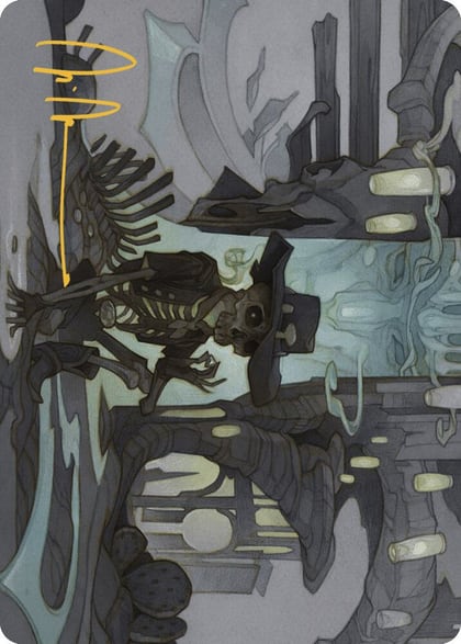 Tinybones Joins Up Art Card (Gold-Stamped Signature), Art Series: Outlaws of Thunder Junction 9