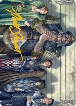 Rogues' Gallery Art Card (Gold-Stamped Signature), Art Series: Streets of New Capenna 17