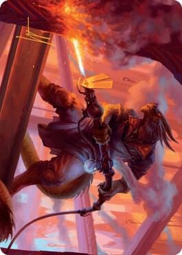 Plasma Jockey Art Card (Gold-Stamped Signature), Art Series: Streets of New Capenna 19