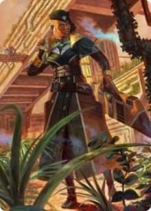 Vivien on the Hunt Art Card, Art Series: Streets of New Capenna 22