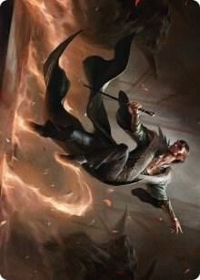 Fleetfoot Dancer Art Card, Art Series: Streets of New Capenna 26