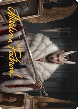 Lord Xander, the Collector Art Card (Gold-Stamped Signature), Art Series: Streets of New Capenna 29
