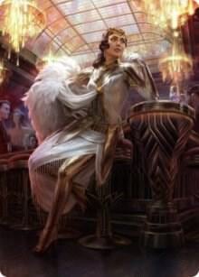 Elspeth Resplendent Art Card (3/81), Art Series: Streets of New Capenna 3