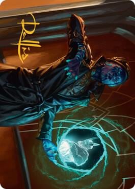 Kamiz, Obscura Oculus Art Card (Gold-Stamped Signature), Art Series: Streets of New Capenna 41