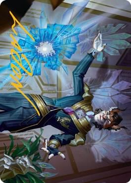 Kros, Defense Contractor Art Card (Gold-Stamped Signature), Art Series: Streets of New Capenna 44