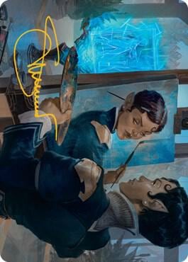 Parnesse, the Subtle Art Card (Gold-Stamped Signature), Art Series: Streets of New Capenna 45