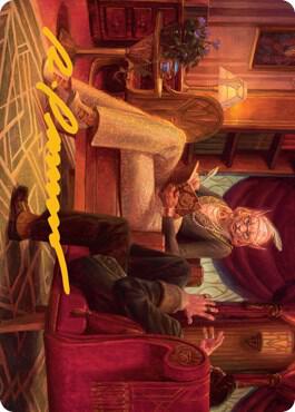 Phabine, Boss's Confidant Art Card (Gold-Stamped Signature), Art Series: Streets of New Capenna 46