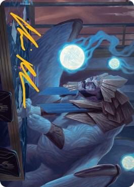 Tivit, Seller of Secrets Art Card (Gold-Stamped Signature), Art Series: Streets of New Capenna 47