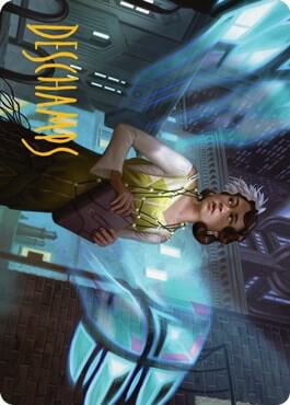 Giada, Font of Hope Art Card (4/81) (Gold-Stamped Signature), Art Series: Streets of New Capenna 4