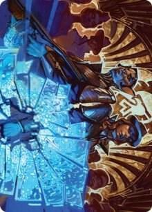 Contractual Safeguard Art Card, Art Series: Streets of New Capenna 50