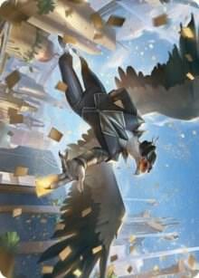 Skyboon Evangelist Art Card, Art Series: Streets of New Capenna 51