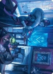 Flawless Forgery Art Card, Art Series: Streets of New Capenna 54