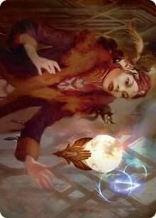 Misfortune Teller Art Card, Art Series: Streets of New Capenna 58