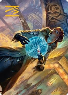 Writ of Return Art Card (Gold-Stamped Signature), Art Series: Streets of New Capenna 59