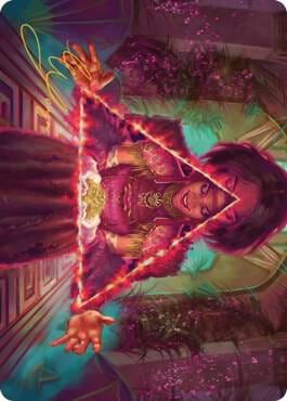 Seize the Spotlight Art Card (Gold-Stamped Signature), Art Series: Streets of New Capenna 60