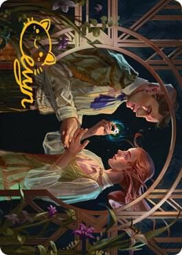 Prosperous Partnership Art Card (Gold-Stamped Signature), Art Series: Streets of New Capenna 63