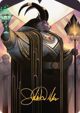 Jetmir, Nexus of Revels Art Card (68/81) (Gold-Stamped Signature), Art Series: Streets of New Capenna 68