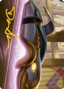 Mysterious Limousine Art Card (Gold-Stamped Signature), Art Series: Streets of New Capenna 6