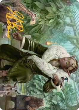 Rumor Gatherer Art Card (Gold-Stamped Signature), Art Series: Streets of New Capenna 7