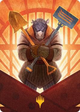 Mr. Orfeo, the Boulder Art Card (Gold-Stamped), Art Series: Streets of New Capenna 70