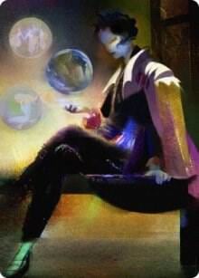 Obscura Interceptor Art Card, Art Series: Streets of New Capenna 74