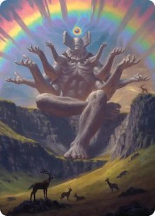 Transcendent Archaic Art Card, Art Series: Secrets of Strixhaven 1