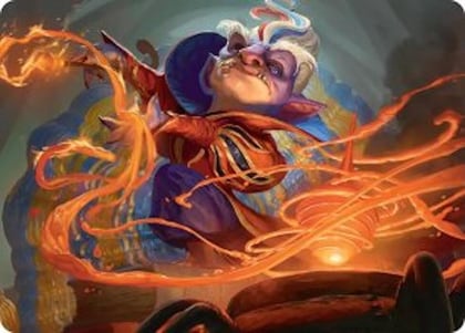Goblin Glasswright Art Card, Art Series: Secrets of Strixhaven 13