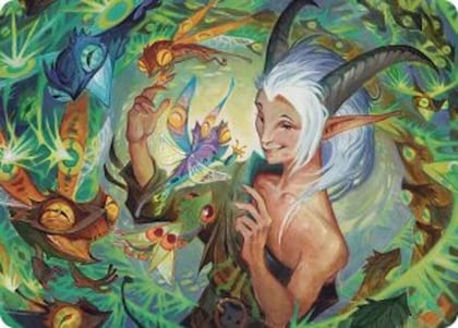 Lumaret's Favor Art Card, Art Series: Secrets of Strixhaven 16