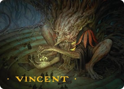 Old-Growth Educator Art Card (Gold-Stamped Signature), Art Series: Secrets of Strixhaven 20