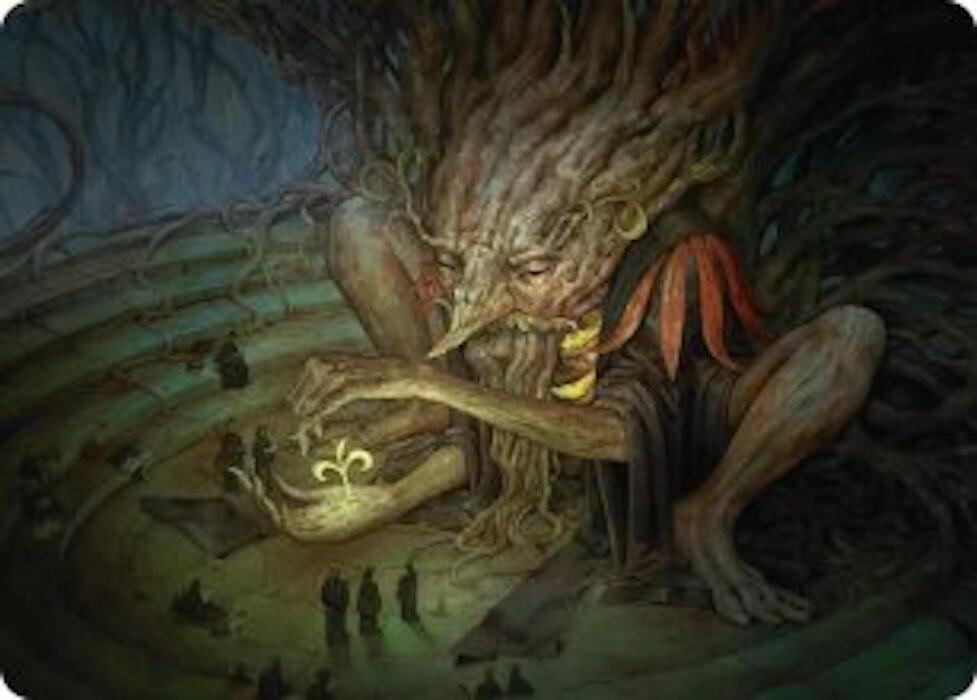 Old-Growth Educator Art Card, Art Series: Secrets of Strixhaven 20