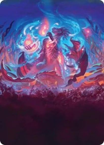 Prismari, the Inspiration Art Card, Art Series: Secrets of Strixhaven 21