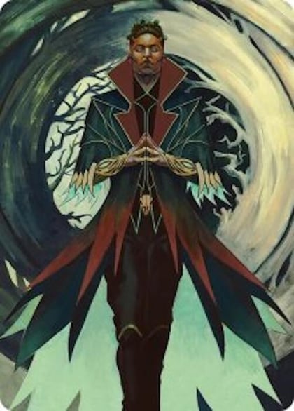 Professor Dellian Fel Art Card, Art Series: Secrets of Strixhaven 28